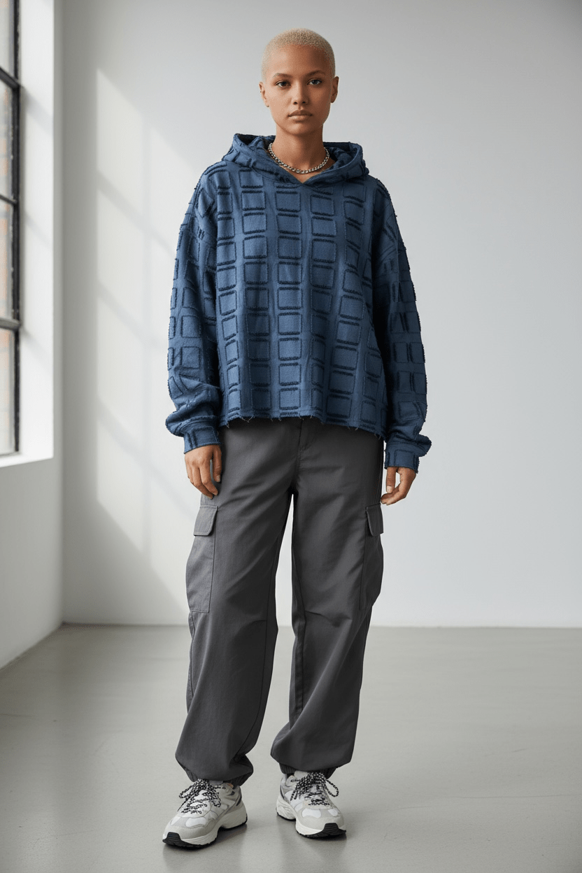 Grid Hoodie - Closet No. 11